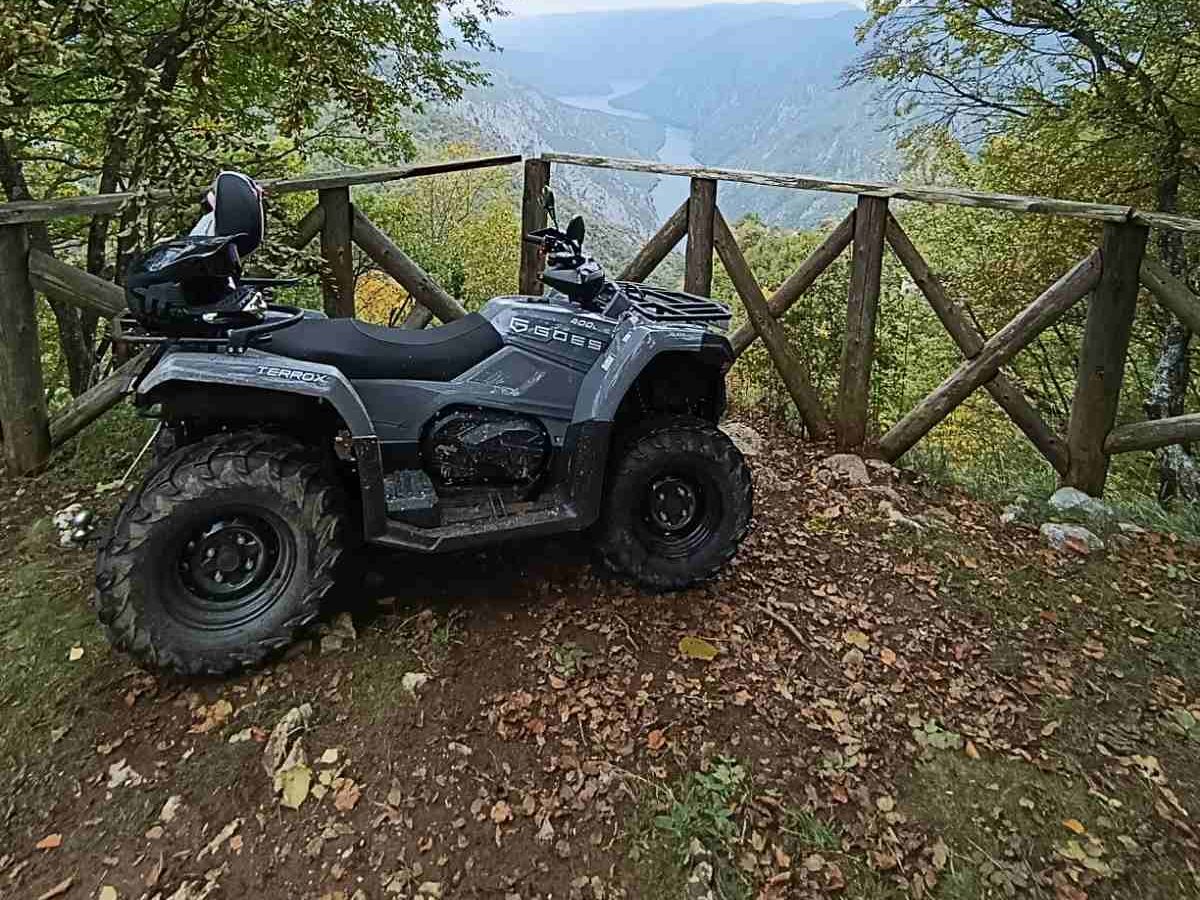 Quad bike ride
